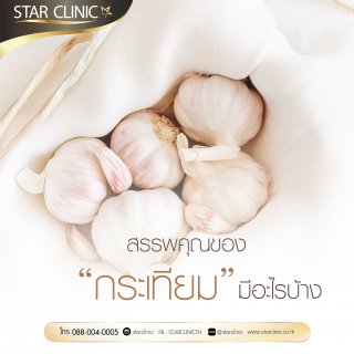 สรรพคุณของกระเทียมมีอะไรบ้าง